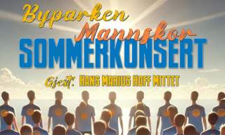 Sommerkonsert Byparken Mannskor
