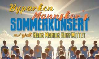 Sommerkonsert Byparken Mannskor