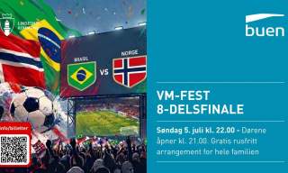 VM 8-delsfinale: Brasil-Norge
