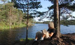 Fishing places in Fjella