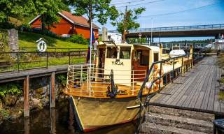 Slusetur med MS Yrja på Haldenkanalen