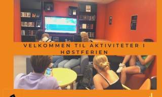 Aktiviteter i høstferien på biblioteket