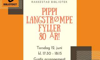 Pippi Langstrømpe 80 år!