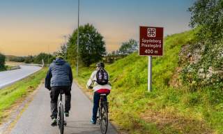 Sykkeltur: Spydeberg prestegård - turområde Busterud