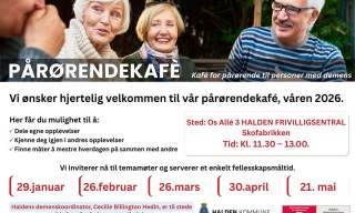 Pårørendecafé Vår 2026