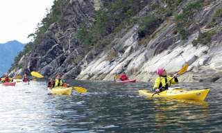 Guided kayak trip in Årdal - Bulder & Brak