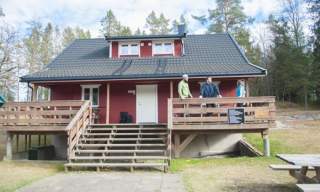 Elverhøy kystled hytte