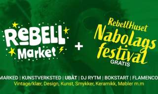 Rebellmarket & Nabolagsfestival søndag 31.mai