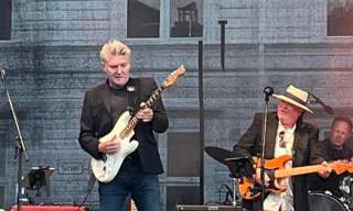 Årets Bob Dylan aften. Johny Aasgaard og Arve Bøe.