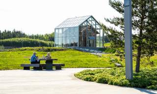 Vangstua - in glass and frame