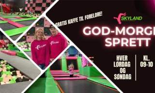 God Morgen Sprett  @ Skyland Trampolinepark Arendal