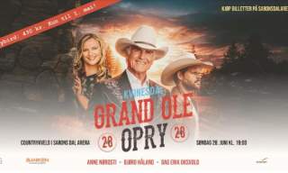 KVINESDAL GRAND OLE OPRY - UTVANDRERFESTIVALEN