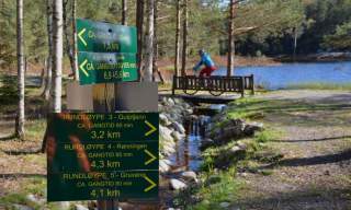 Tur- og løypeområde ved Granestua