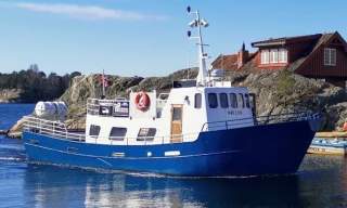 Båttur fra Høllen i Søgne til Kristiansand