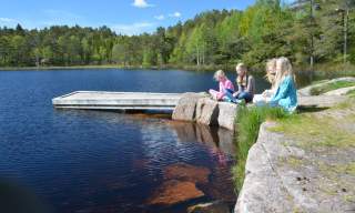Lysløypa på Fevik