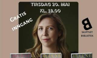 Forfattermøte med Helene Flood
