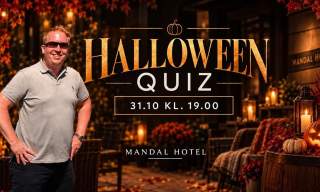 Halloween quiz på Mandal Hotel