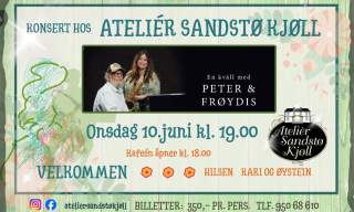 Konsert med Frøydis Grorud og Peter Hallstrøm