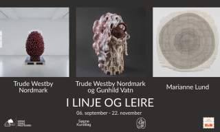 UTSTILLINGSÅPNING - I linje og leire