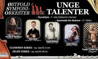 Unge talenter - konsert med Østfold symfoniorkester