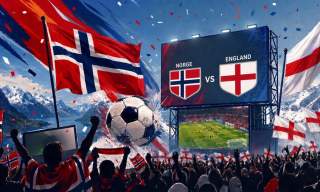 VM Kvartfinale: Norge-England