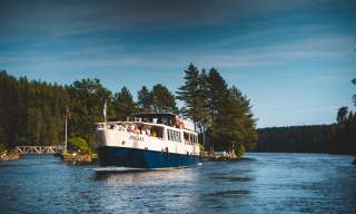 Rundcruise på Haldenkanalen med MS Brekke - Opplev Haldenkanalen