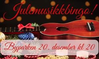 Julemusikkbingo på Byparken