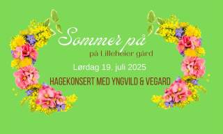 Hagekonsert med Yngvild og Vegard Haglund-Kamsvåg