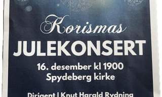 Julekonsert med Korisma!