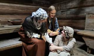 "Levende museum"  på Kristiansand museum