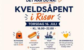 Kveldsåpent i Risør