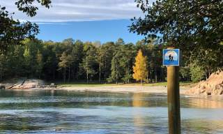 Coastal path in Grimstad