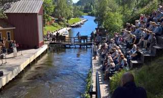 Lørdag i slusene med Askim storband