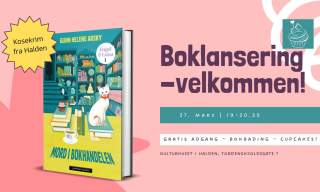 Boklansering - kosekrim fra Halden
