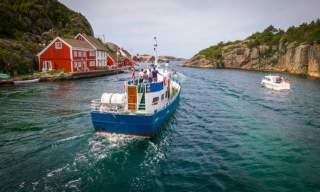 Kulturhistorisk båttur med MB Høllen til Ny Hellesund og Høllen