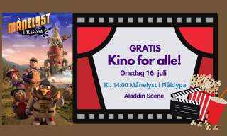 Gratis kino - Månelyst i Flåklypa