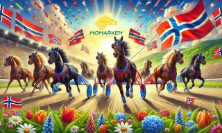 Travkveld i rødt, hvitt og blått ❤️