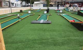 Minigolf i Grimstad gjestehavn