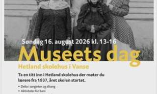 Museets Dag Hetland Skolehus, Vanse