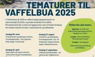 TEMATURER TIL VAFFELBUA 2025