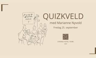 Quizkveld på Strand Hotel Fevik