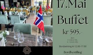 17. mai buffet på Unike Rømskog Hotell Spa & Resort