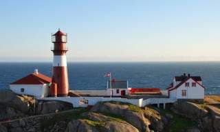 Lighthouse vacation in Lindesnes