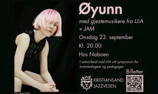 Øyunn - med gjestemusikere fra UiA + JAM