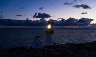 Skummel stemning på Lindesnes fyr🎃