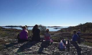 Rossnesvågen rundt, Skjernøy