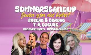 Sommerstandup på Håndverkeren: Jenter gjør det bedre!