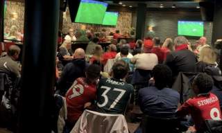 VM-fotball på Stay