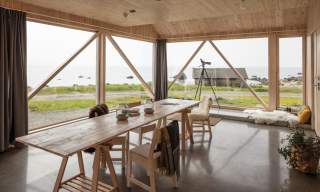 The Longhouse at Lista overnatting