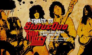 Konsert på Håndverkeren: A Tribute to Thin Lizzy & Status Quo